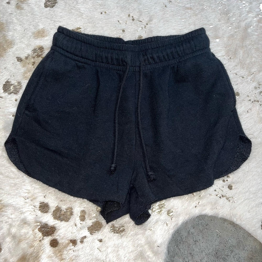 Soft black shorts